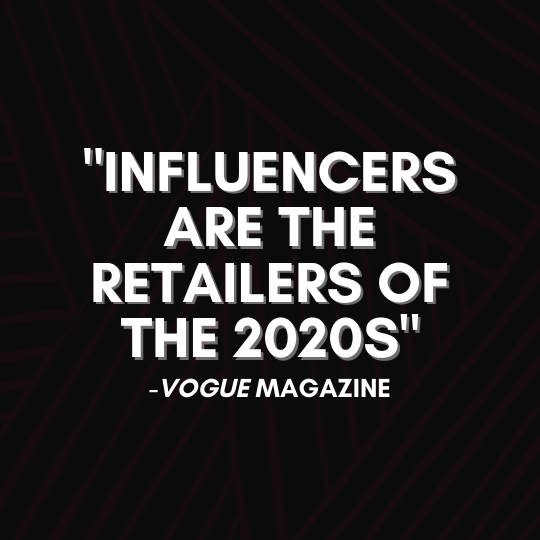 VOGUE MAGAZINE says influencers are the retailers of the 2020s (1)